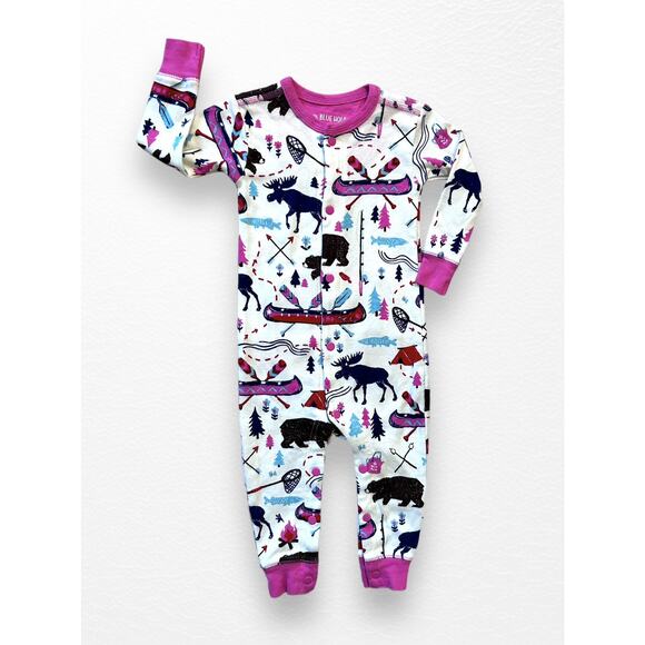 Little Blue House (Hatley) Happy Camper Onesie, 6-12 Months - Picture 3 of 6